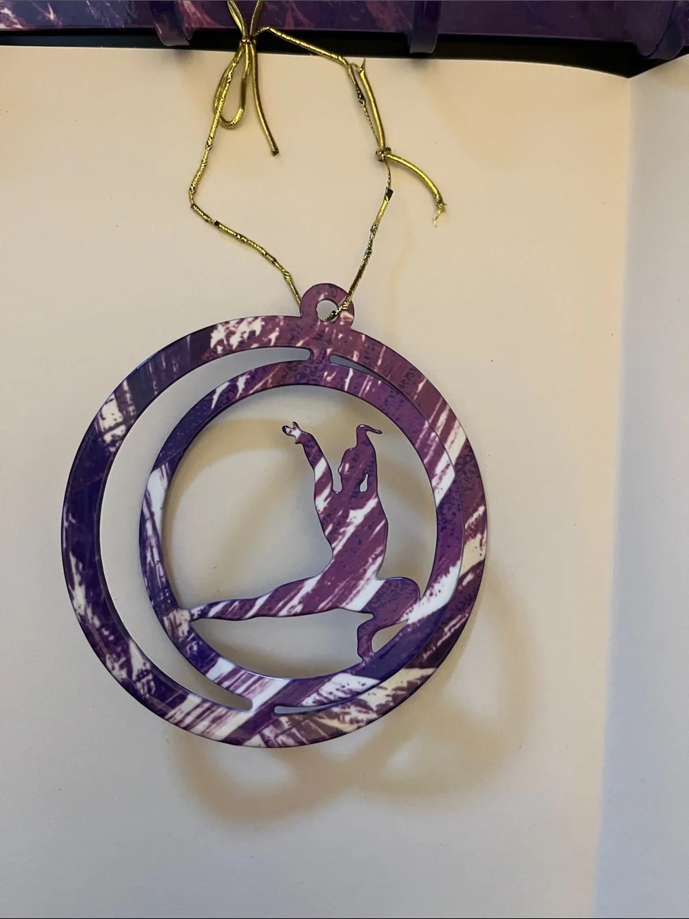 Gymnastics stylish purple